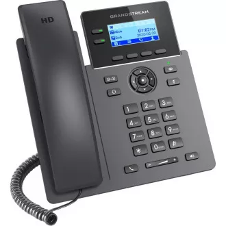 Grandstream GRP2602P SIP telefon, 2,21" LCD podsv. displej, 4 SIP účty, 2x100Mbit port, PoE Grandstream GRP2602P SIP telefon, 2,21" LCD podsv. displej, 4 SIP účty, 2x100Mbit port, PoE