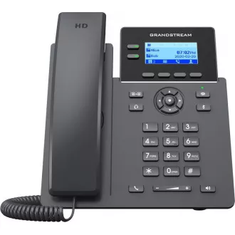 Grandstream GRP2602P SIP telefon, 2,21" LCD podsv. displej, 4 SIP účty, 2x100Mbit port, PoE Grandstream GRP2602P SIP telefon, 2,21" LCD podsv. displej, 4 SIP účty, 2x100Mbit port, PoE
