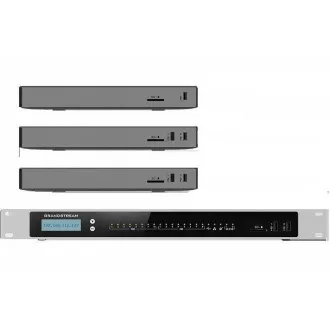 Grandstream UCM6302 Audio VoIP PBX, 500 uživ., 75 soub. hov., audiokonf. 75úč., 2xFXO, 2xFXS port Grandstream UCM6302 Audio VoIP PBX, 500 uživ., 75 soub. hov., audiokonf. 75úč., 2xFXO, 2xFXS port