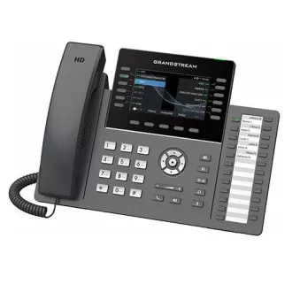 Grandstream GRP2636 SIP telefon, 4.3" TFT bar. displej, 6SIP účtů, 24 pr. tl. , 2x1Gb, WiFi, BT Grandstream GRP2636 SIP telefon, 4.3" TFT bar. displej, 6SIP účtů, 24 pr. tl. , 2x1Gb, WiFi, BT