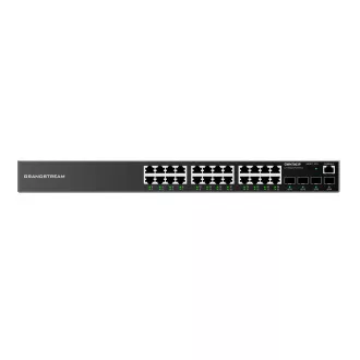 Grandstream GWN7803P L2+ Managed Network PoE Switch 24x 1Gb RJ45, 4x SFP, DHCP, QoS, VLAN Grandstream GWN7803P L2+ Managed Network PoE Switch 24x 1Gb RJ45, 4x SFP, DHCP, QoS, VLAN