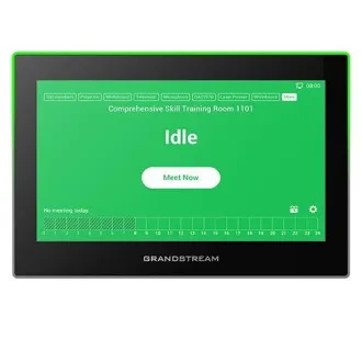 Grandstream GSC3575 SIP interkom a řídicí stanice, 7" dotyk.obrazovka, Wi-Fi 6, BT, 6 SIP účtů,černý Grandstream GSC3575 SIP interkom a řídicí stanice, 7" dotyk.obrazovka, Wi-Fi 6, BT, 6 SIP účtů,černý