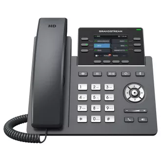 Grandstream GRP2613W SIP telefon, 2.8" TFT bar. displej, 4 SIP účty, 6 prog.tl., 2xGigabit PoE, WiFi Grandstream GRP2613W SIP telefon, 2.8" TFT bar. displej, 4 SIP účty, 6 prog.tl., 2xGigabit PoE, WiFi