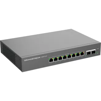 Grandstream GWN7721P L2 Lite managed switch, 8x 2.5GbE RJ45, 2x 10G SFP+, PoE/PoE+ Grandstream GWN7721P L2 Lite managed switch, 8x 2.5GbE RJ45, 2x 10G SFP+, PoE/PoE+