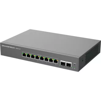 Grandstream GWN7721P L2 Lite managed switch, 8x 2.5GbE RJ45, 2x 10G SFP+, PoE/PoE+ Grandstream GWN7721P L2 Lite managed switch, 8x 2.5GbE RJ45, 2x 10G SFP+, PoE/PoE+