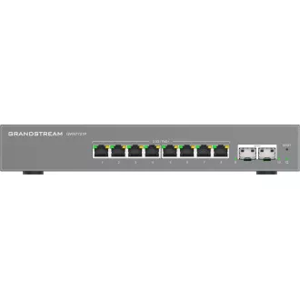 Grandstream GWN7721P L2 Lite managed switch, 8x 2.5GbE RJ45, 2x 10G SFP+, PoE/PoE+ Grandstream GWN7721P L2 Lite managed switch, 8x 2.5GbE RJ45, 2x 10G SFP+, PoE/PoE+