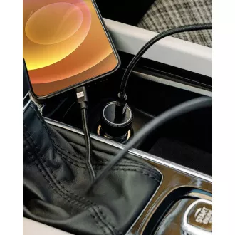 ER POWER 20W USB-C PD autonabíječka - černá ER POWER 20W USB-C PD autonabíječka - černá