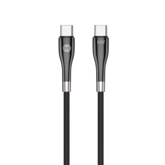 Datový kabel Forever USB-C/USB-C 1m 60W černý Datový kabel Forever USB-C/USB-C 1m 60W černý