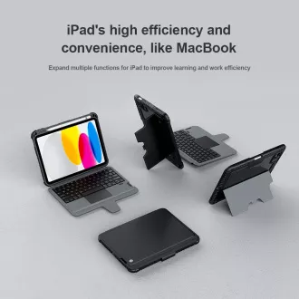 Nillkin Bumper Combo Keyboard Case pro iPad 10.9 2022 Black Nillkin Bumper Combo Keyboard Case pro iPad 10.9 2022 Black