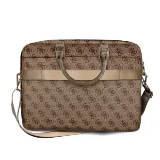Guess PU 4G Metal Logo Taška na Notebook 15/16" Brown Guess PU 4G Metal Logo Taška na Notebook 15/16" Brown