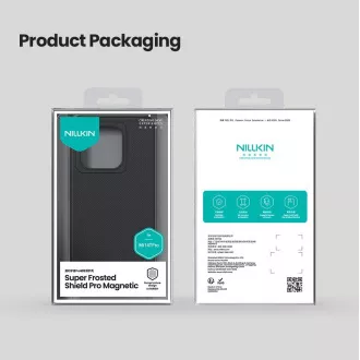Nillkin Super Frosted PRO Magnetic Zadní Kryt pro Xiaomi 14T Pro Black Nillkin Super Frosted PRO Magnetic Zadní Kryt pro Xiaomi 14T Pro Black