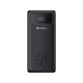 Sandberg Powerbank USB-C PD 130W 50000 černá Sandberg Powerbank USB-C PD 130W 50000 černá