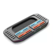 iPega SW2210 Multifunkční Nabíjecí RGB Stojan pro Nintendo Switch 2 Black