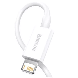 Baseus CALYS-02 Superior Fast Charging Kabel Lightning 2.4A 0.25m White Baseus CALYS-02 Superior Fast Charging Kabel Lightning 2.4A 0.25m White