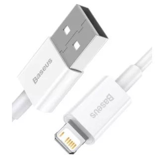 Baseus CALYS-02 Superior Fast Charging Kabel Lightning 2.4A 0.25m White Baseus CALYS-02 Superior Fast Charging Kabel Lightning 2.4A 0.25m White