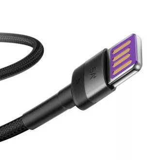 Baseus CATKLF-PG1 Cafule Quick Charging Datový Kabel USB Double Sided to USB 40W 1m Gray/Black Baseus CATKLF-PG1 Cafule Quick Charging Datový Kabel USB Double Sided to USB 40W 1m Gray/Black