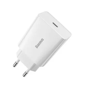 Baseus CCFS-SN02 Speed Mini Nabíječka USB-C 20W White Baseus CCFS-SN02 Speed Mini Nabíječka USB-C 20W White