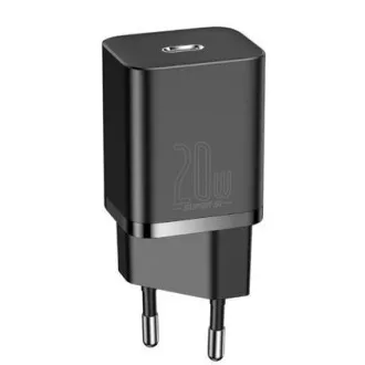 Baseus CCSUP-B01 Super Si Quick Nabíječka USB-C 20W Black Baseus CCSUP-B01 Super Si Quick Nabíječka USB-C 20W Black