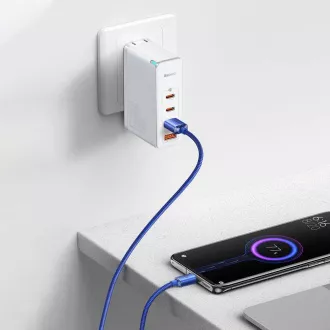 Baseus CAJY000503 Crystal Shine Series Datový Kabel USB - USB-C 100W 2m Blue Baseus CAJY000503 Crystal Shine Series Datový Kabel USB - USB-C 100W 2m Blue