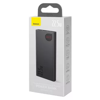 Baseus PPAD070001 Adaman 22.5W Quick Charge Powerbanka 10000mAh Black Baseus PPAD070001 Adaman 22.5W Quick Charge Powerbanka 10000mAh Black
