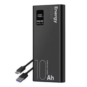 OBAL:ME EnergyPulse Powerbanka 10000mAh 22.5W Black OBAL:ME EnergyPulse Powerbanka 10000mAh 22.5W Black