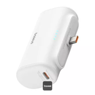 Baseus power banka 5000mAh 20W USB-C bílá Baseus power banka 5000mAh 20W USB-C bílá