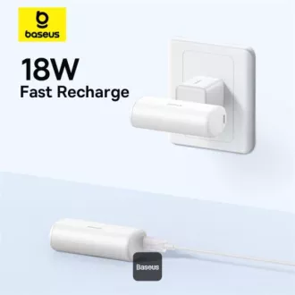 Baseus power banka 5000mAh 20W USB-C bílá Baseus power banka 5000mAh 20W USB-C bílá