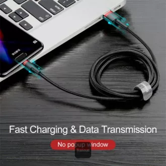 Baseus datový kabel Cafule USB-C 2m 2A červeno-černý Baseus datový kabel Cafule USB-C 2m 2A červeno-černý