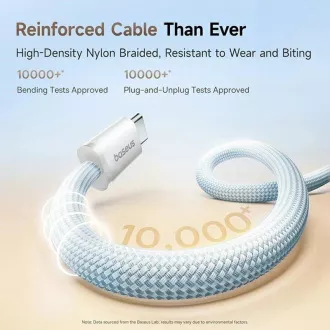 Baseus Dynamic 4 Pro Series Datový Kabel USB-C - USB-C 100W 1m Galaxy Blue Baseus Dynamic 4 Pro Series Datový Kabel USB-C - USB-C 100W 1m Galaxy Blue
