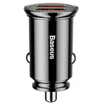 Baseus rychlonabíječka do auta 2xUSB QC3.0 30W černá Baseus rychlonabíječka do auta 2xUSB QC3.0 30W černá