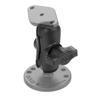 RAM Mounts rameno krátké, kovové, pro 1" kulové čepy (celková délka 60 mm), RAM-B-201U-A RAM Mounts rameno krátké, kovové, pro 1" kulové čepy (celková délka 60 mm), RAM-B-201U-A