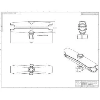 RAM Mounts rameno dlouhé, kovové, pro 1" kulové čepy (celková délka 152 mm) RAM Mounts rameno dlouhé, kovové, pro 1" kulové čepy (celková délka 152 mm)