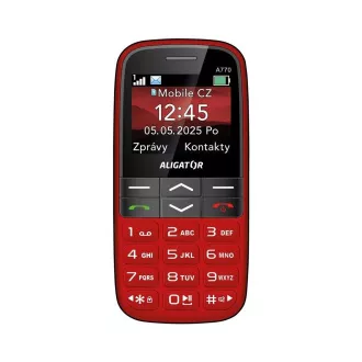ALIGATOR A770 Senior červený + stol.nab. ALIGATOR A770 Senior červený + stol.nab.