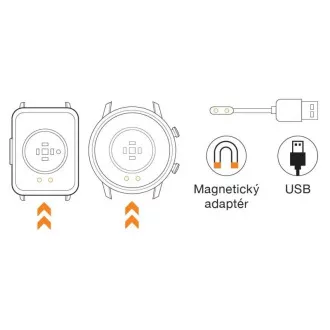 NABÍJECÍ MAGNETICKÝ ADAPTÉR PRO ALIGATOR WATCH PRO / ALIGATOR WATCH LIFE NABÍJECÍ MAGNETICKÝ ADAPTÉR PRO ALIGATOR WATCH PRO / ALIGATOR WATCH LIFE