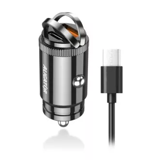 Aligator mini nabíječka do auta Power Delivery 30W, USB-C + USB-A, USB-C/USB-C kabel Aligator mini nabíječka do auta Power Delivery 30W, USB-C + USB-A, USB-C/USB-C kabel