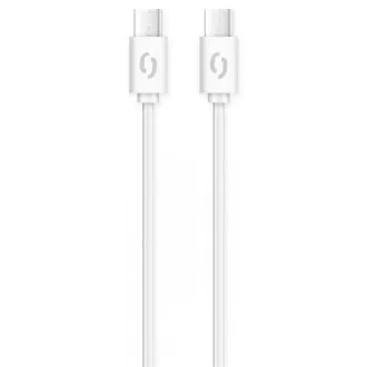 ALIGATOR Datový kabel POWER 3A, USB-C/USB-C, bílý ALIGATOR Datový kabel POWER 3A, USB-C/USB-C, bílý
