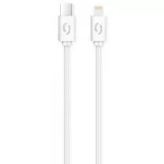 ALIGATOR Datový kabel POWER 3A, USB-C/lightning bílý