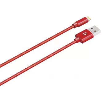 ALIGATOR PREMIUM Datový kabel 2A, Lightning červený ALIGATOR PREMIUM Datový kabel 2A, Lightning červený
