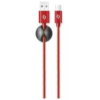 ALIGATOR PREMIUM Datový kabel 2A, USB-C červená ALIGATOR PREMIUM Datový kabel 2A, USB-C červená