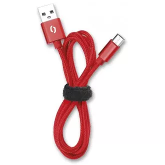 ALIGATOR PREMIUM Datový kabel 2A, USB-C červená ALIGATOR PREMIUM Datový kabel 2A, USB-C červená