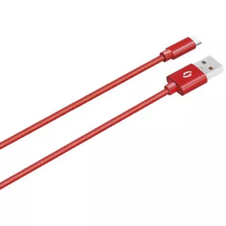 ALIGATOR PREMIUM Datový kabel 2A, USB-C červená ALIGATOR PREMIUM Datový kabel 2A, USB-C červená