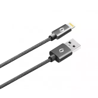 ALIGATOR PREMIUM 2A kabel, Lightning 50cm, černý ALIGATOR PREMIUM 2A kabel, Lightning 50cm, černý
