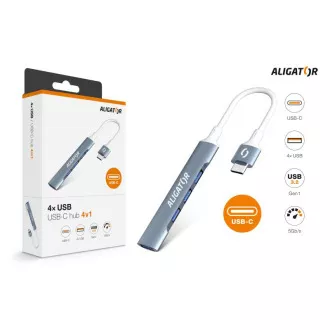 Aligator Hub USB-C / 4x USB Aligator Hub USB-C / 4x USB