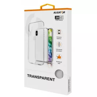 ALIGATOR Pouzdro Transparent Samsung Galaxy A12 ALIGATOR Pouzdro Transparent Samsung Galaxy A12