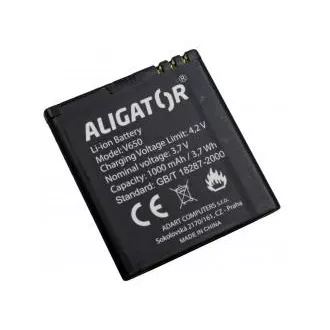 Aligator baterie V650, Li-Ion 1000 mAh Aligator baterie V650, Li-Ion 1000 mAh