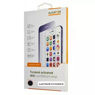 Aligator ochranné sklo PRINT Samsung A40, černá Aligator ochranné sklo PRINT Samsung A40, černá