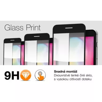Aligator ochranné tvrzené sklo GLASS PRINT, Samsung Galaxy A14 4G/5G, černá, celoplošné lepení Aligator ochranné tvrzené sklo GLASS PRINT, Samsung Galaxy A14 4G/5G, černá, celoplošné lepení
