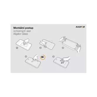 Aligator sklo GLASS S6600/S6700, originální Aligator sklo GLASS S6600/S6700, originální