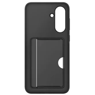 Samsung Zadní kryt s kapsou na kartu pro Galaxy A36 Black Samsung Zadní kryt s kapsou na kartu pro Galaxy A36 Black