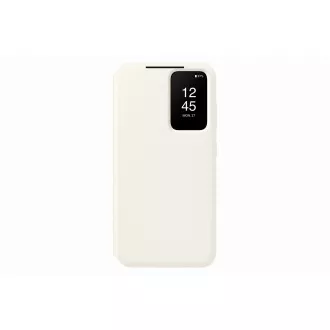 Samsung Flipové pouzdro Smart View pro Samsung Galaxy S23+ Cream - Rozbalené